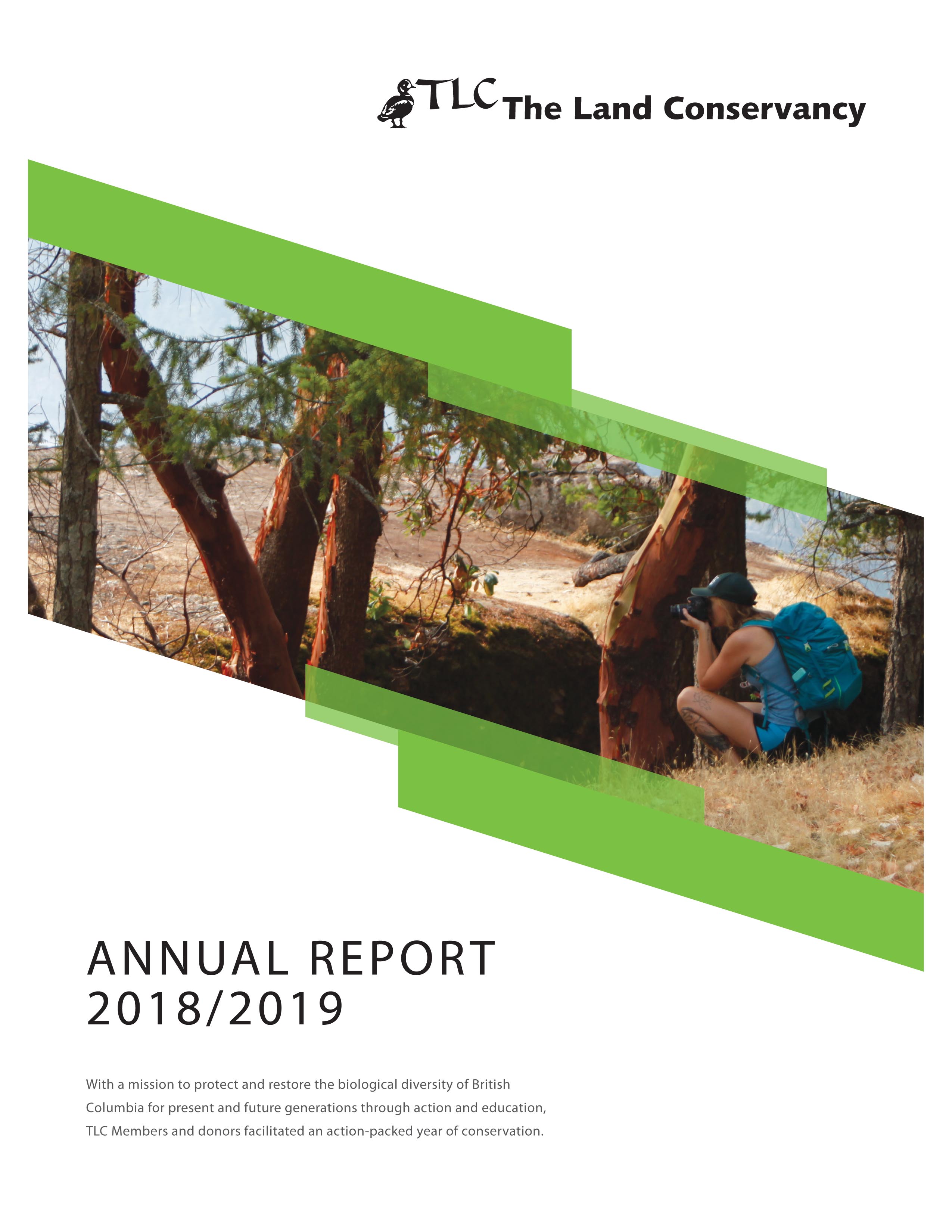 Annual Reports – The Land Conservancy Of BC